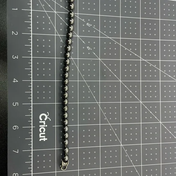 David Yurman hematite spiritual bead bracelet 8mm - Picture 5 of 5